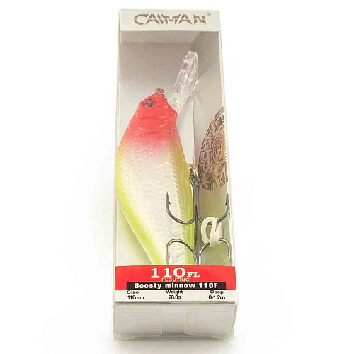 Воблер Caiman Boosty minnow 110F 28g 1,2м цвет СМ381