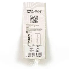 Блесна вращающаяся Caiman Pike killer classic 3гр #1 цвет CA14 (5шт в упак.)