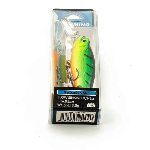 Воблер Palomino Splash 95SS 13,5гр 0,2-3м цвет 9