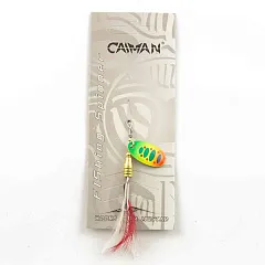 Блесна вращающаяся Caiman Pike killer classic 3гр #1 цвет CA59 (5шт в упак.)