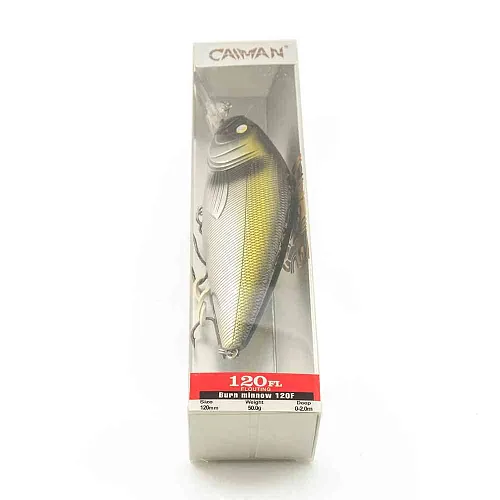 Воблер Caiman Burn minnow 120F 50g 2м цвет СМ372