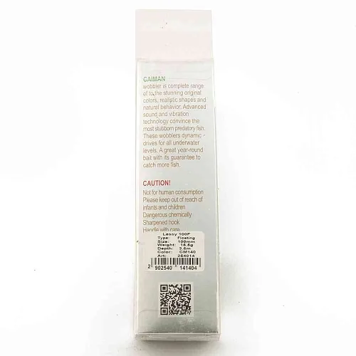 Воблер Caiman Lessy 100F 15,5g 3,5м цвет СМ140