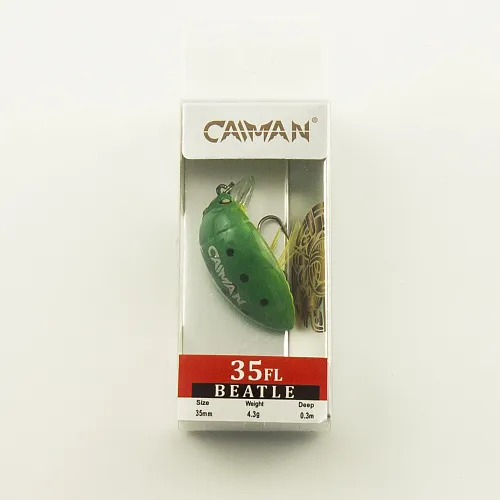 Воблер Caiman Beatle 35F 4,3g 0,3м цвет СМ104