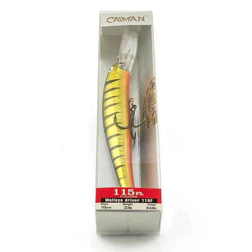 Воблер Caiman Walleye driver 115F 22g 4м цвет СМ281