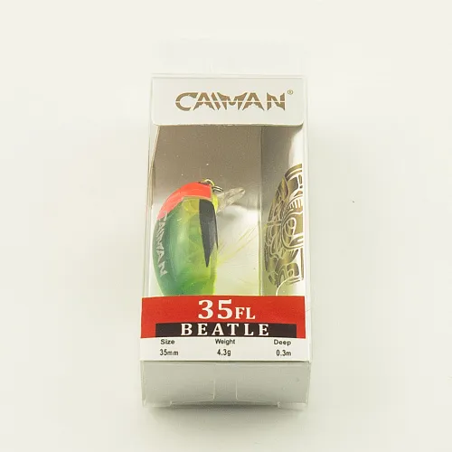 Воблер Caiman Beatle 35F 4,3g 0,3м цвет СМ101