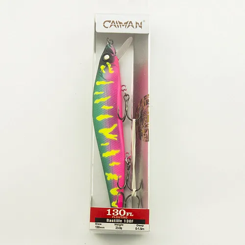 Воблер Caiman Bastille 130F 23g 1,5м цвет СМ125