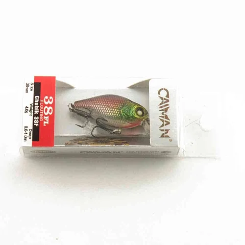 Воблер Caiman Chubik 38F 4g 0,6-1м цвет СМ104