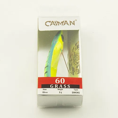 Блесна-незацепляйка Caiman Grass 9гр 6см цвет 46