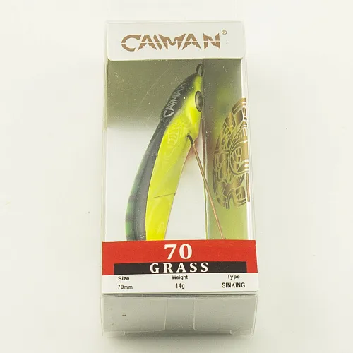 Блесна-незацепляйка Caiman Grass 14гр 7см цвет 47