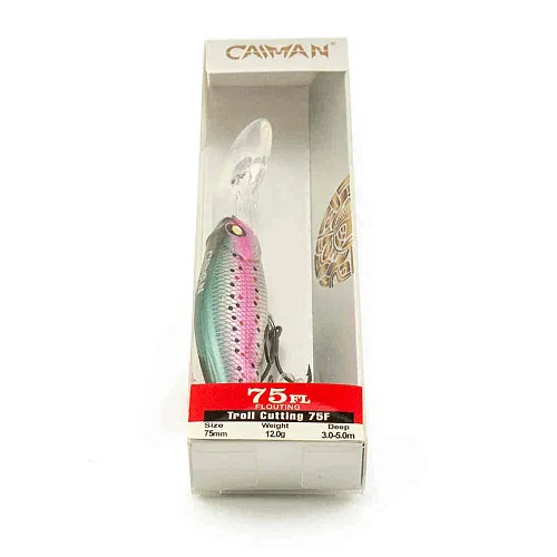 Воблер Caiman Troll Cutting 75F 12g 3-5м цвет СМ36
