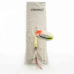 Блесна вращающаяся Caiman Pike killer classic 12гр #5 цвет CA60 (5шт в упак.)
