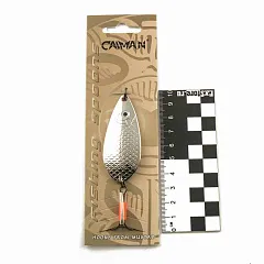 Блесна колеблющаяся Caiman Greedy 18гр 6,3см цвет CN01 (5шт в упак.)