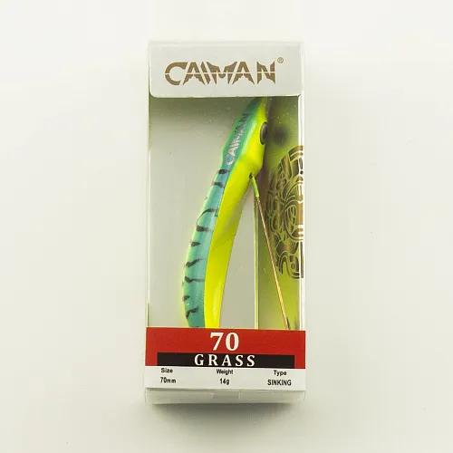 Блесна-незацепляйка Caiman Grass 14гр 7см цвет 46