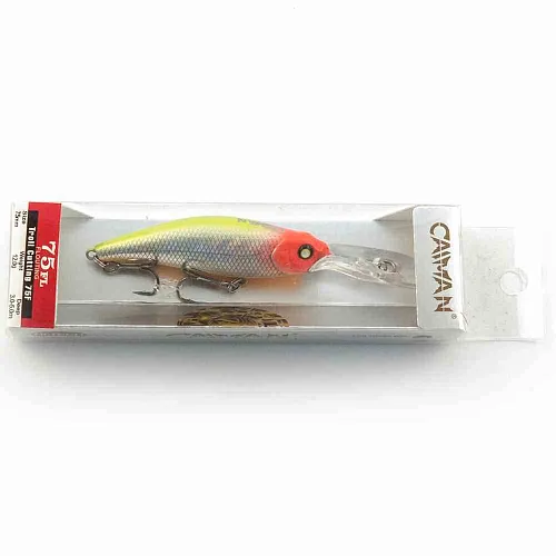 Воблер Caiman Troll Cutting 75F 12g 3-5м цвет СМ32