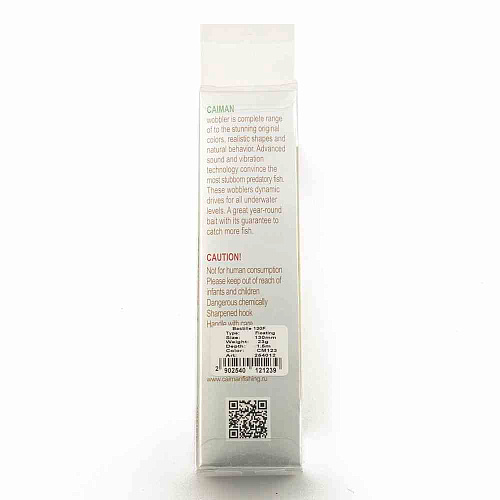 Воблер Caiman Bastille 130F 23g 1,5м цвет СМ123
