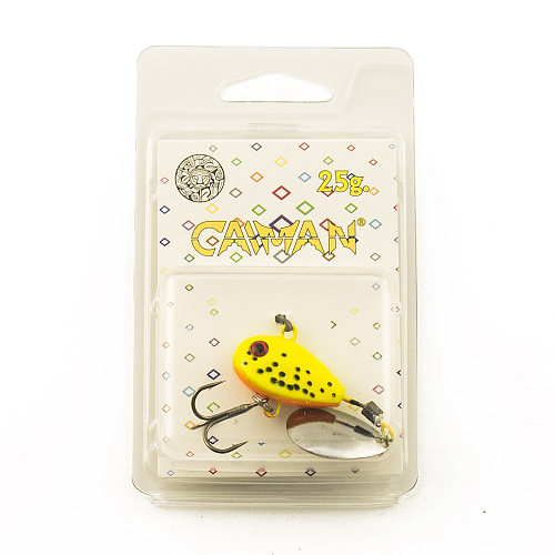 Тейл-спиннер Caiman PM259 25g цвет 1 (фасовка 5 шт)