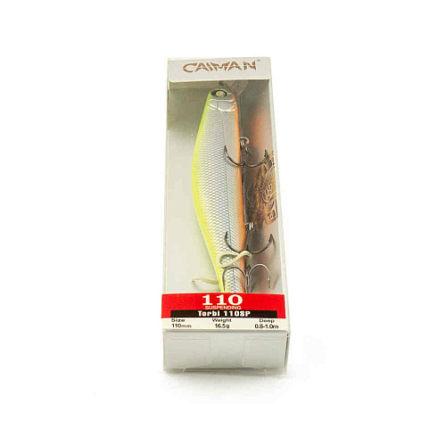 Воблер Caiman Torbi 110SP 16,5g 0,8-1м цвет СМ03