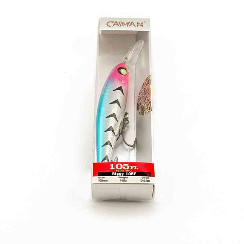 Воблер Caiman Biggy 105F 14g 4,5м цвет СМ201