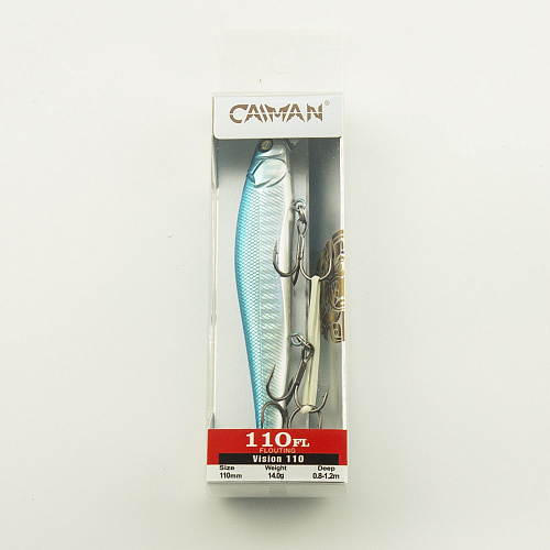 Воблер Caiman Vision 110SP 14g 0,8-1.2м цвет СМ89