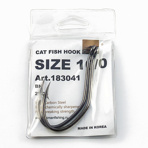 Крючок Caiman Сat Fish №10/0 ( уп. 2шт.) 183041