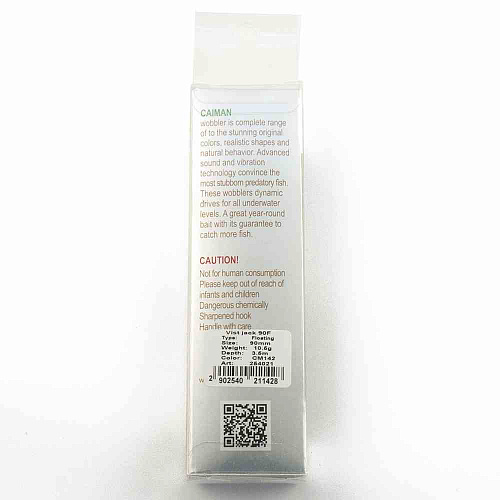Воблер Caiman Vist jack 90F 10,5g 3,5м цвет СМ142