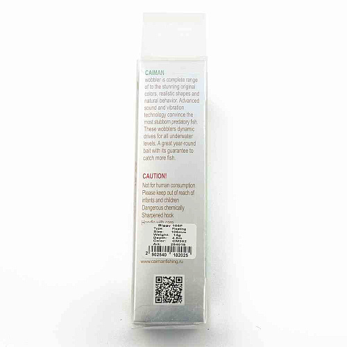 Воблер Caiman Biggy 105F 14g 4,5м цвет СМ202