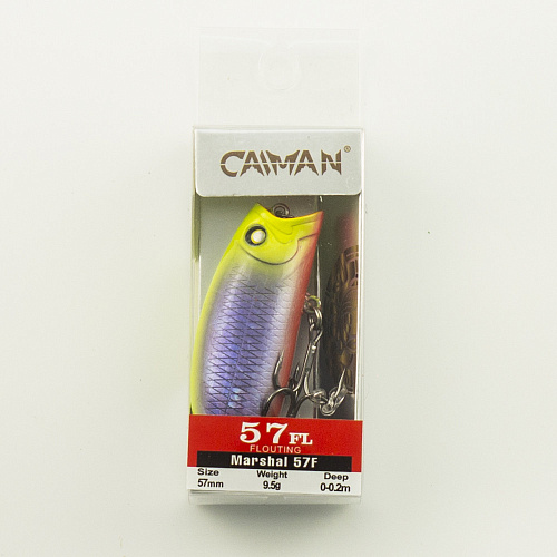 Воблер Caiman Marshal 57F 9g 0-0,2м цвет СМ98