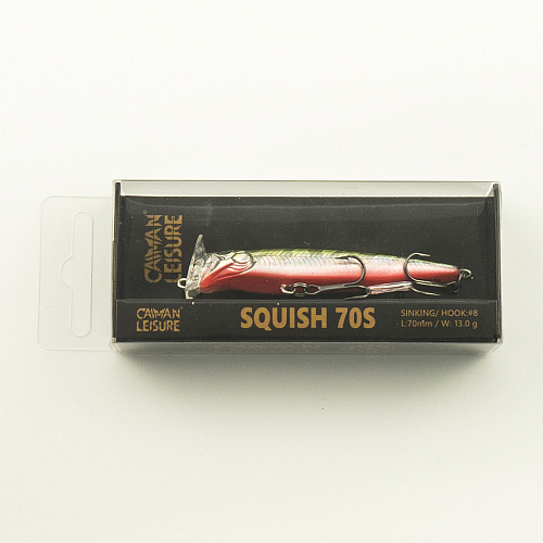 Воблер Caiman Squish 70S 13g sinking цвет СA05