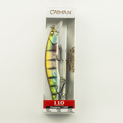 Воблер Caiman Champion 110SP 16,5g 1,5м цвет СМ135