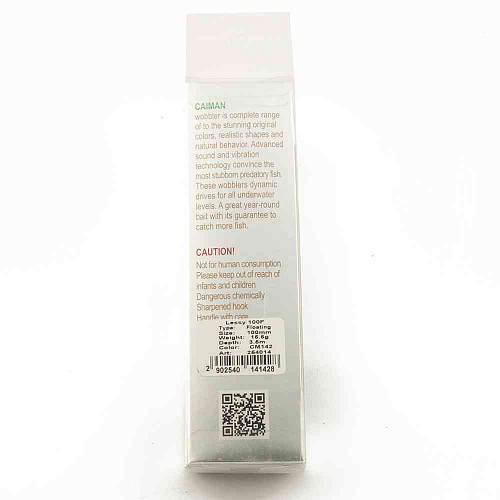 Воблер Caiman Lessy 100F 15,5g 3,5м цвет СМ142