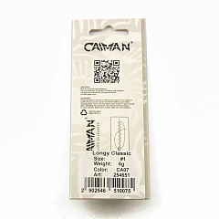 Блесна вращающаяся Caiman Longy classic 6гр #1 цвет CA07 (5шт в упак.)