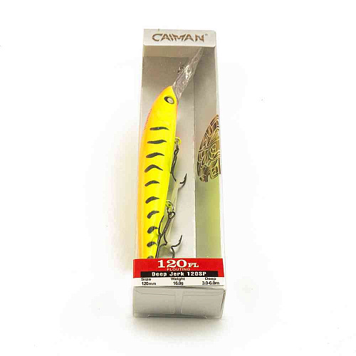 Воблер Caiman Deep Jerk 120SP 23g 3-6м цвет СМ64