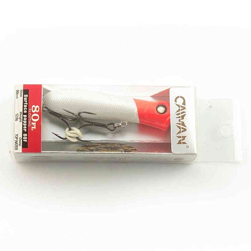 Воблер Caiman Surface popper 80F 12g 0м цвет СМ174