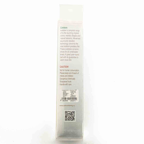 Воблер Caiman Long dipper minnow 130F 27g 5м цвет СМ221