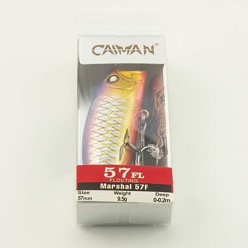 Воблер Caiman Marshal 57F 9g 0-0,2м цвет СМ99