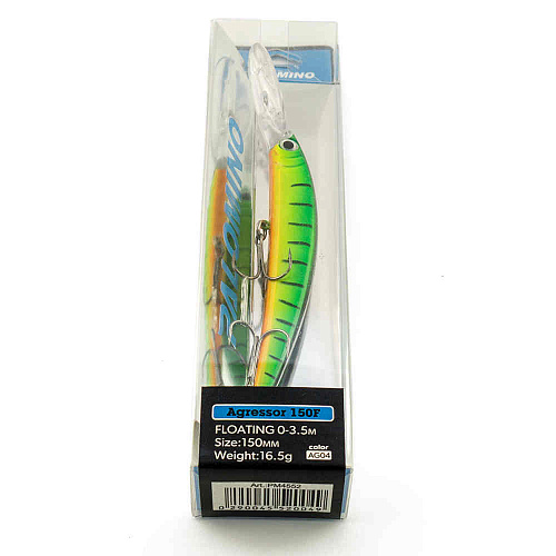 Воблер Palomino Agressor 150F 16,5гр 0-3,5м цвет 4