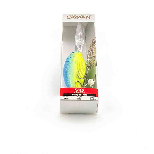Воблер Caiman Danger 70F 22,5g 4м цвет СМ170