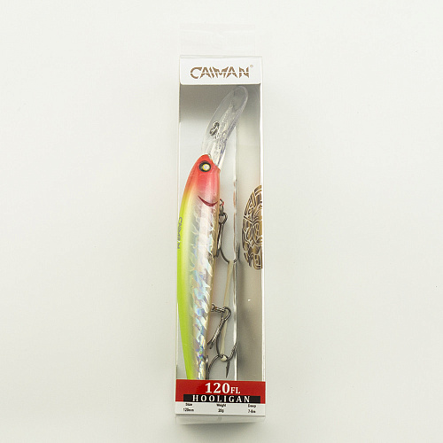 Воблер Caiman Hooligan 120F 20g 7-9 м цвет СМ304