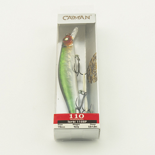 Воблер Caiman Torbi 110SP 16,5g 0,8-1м цвет СМ11