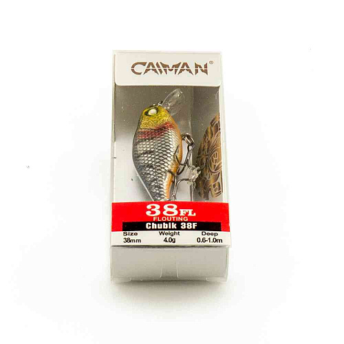 Воблер Caiman Chubik 38F 4g 0,6-1м цвет СМ105