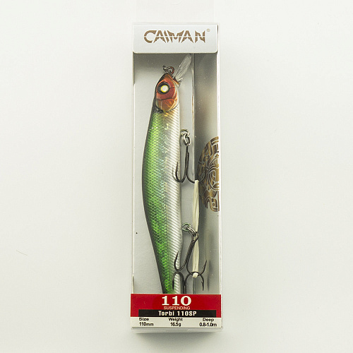 Воблер Caiman Torbi 110SP 16,5g 0,8-1м цвет СМ11