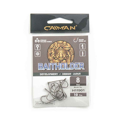 Крючки Caiman Baitholder №8 11901