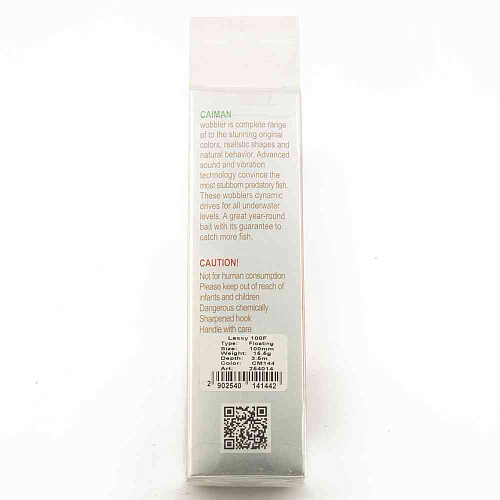 Воблер Caiman Lessy 100F 15,5g 3,5м цвет СМ144