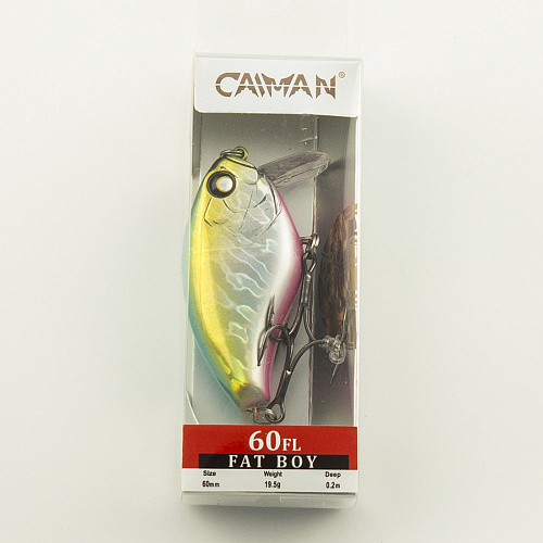 Воблер Caiman Fat Boy 60F 19,5g 0,2м цвет СМ952