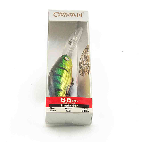 Воблер Caiman Simply 65F 13,5g 4м цвет СМ134