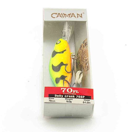 Воблер Caiman Dully Crank 70SP 10g 1,5м цвет СМ214