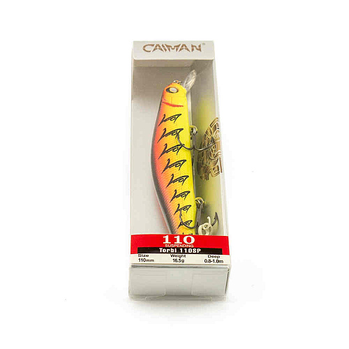 Воблер Caiman Torbi 110SP 16,5g 0,8-1м цвет СМ05
