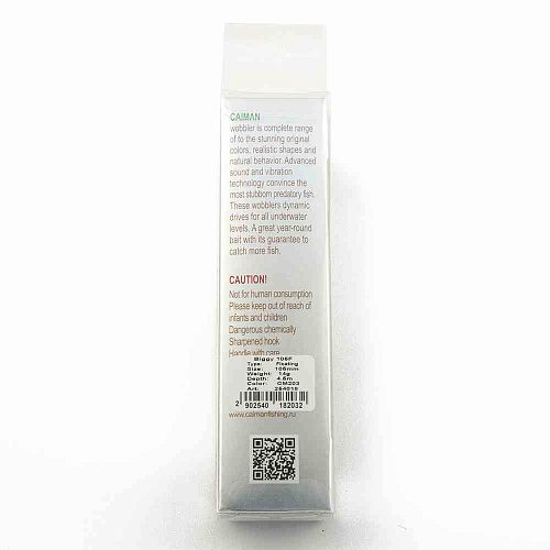 Воблер Caiman Biggy 105F 14g 4,5м цвет СМ203