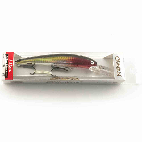 Воблер Caiman Walleye driver 115F 22g 4м цвет СМ282