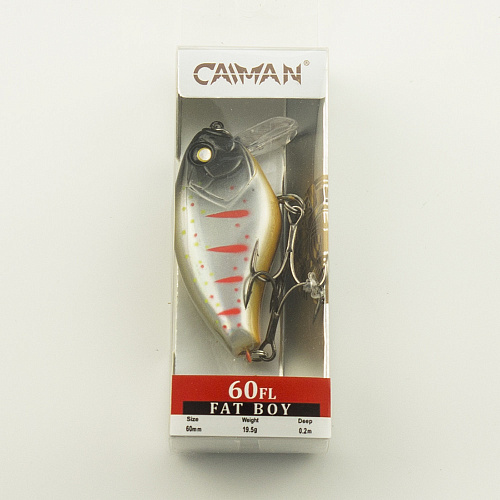 Воблер Caiman Fat Boy 60F 19,5g 0,2м цвет СМ818